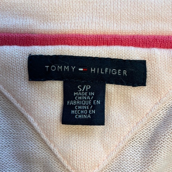 Tommy Hilfiger baby pink shrug - Picture 4 of 4